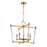 Maxim Lighting Lucent 5 Light Chandelier, Heritage/Clear