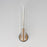 Maxim Lighting Flambeau 1Lt 19.5" Wall Sconce, Black/Brs/Clear