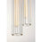 Maxim Lighting Flambeau 3-Light Chandelier, Black/Antique Brass