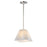 Maxim Lighting Saxon 1Lt 9" Single Pendant, Polished Nickel/White - 18101WTPN