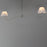 Maxim Lighting Saxon 2Lt 10.25" Linear Pendant, Polished Nk/Wht