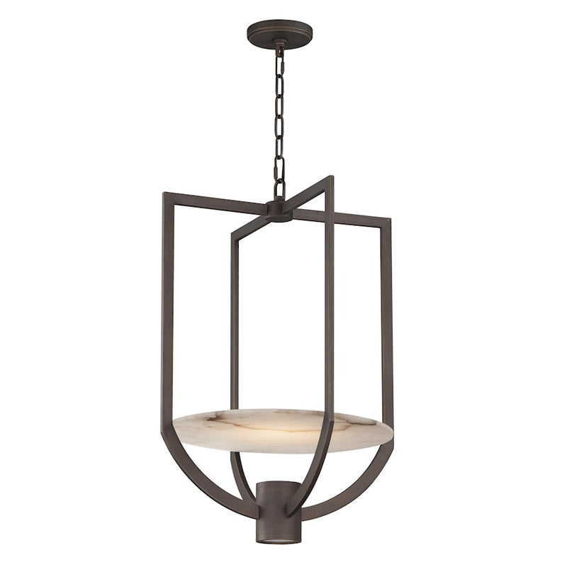 Maxim Lighting Quarry 2 Light Suspension Pendant, Dark Bronze