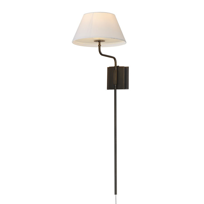 Maxim Lighting Dunbridge 1Lt 39.25" Wall Sconce, Olive Wht/Bronze - 18410OFANB