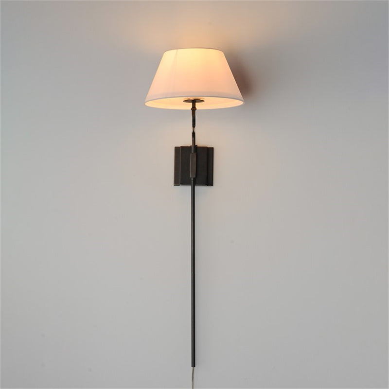 Maxim Lighting Dunbridge 1Lt 39.25" Wall Sconce, Olive Wht/Bronze
