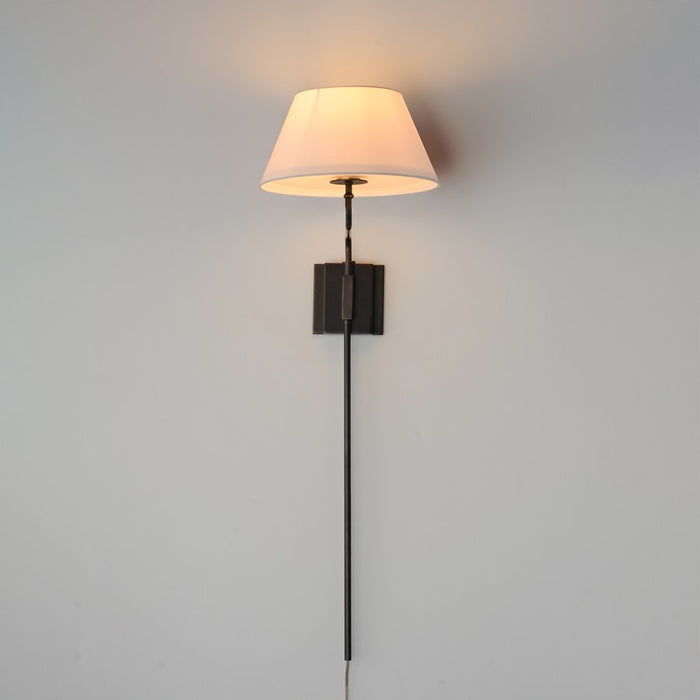 Maxim Lighting Dunbridge 1Lt 39.25" Wall Sconce, Olive Wht/Bronze