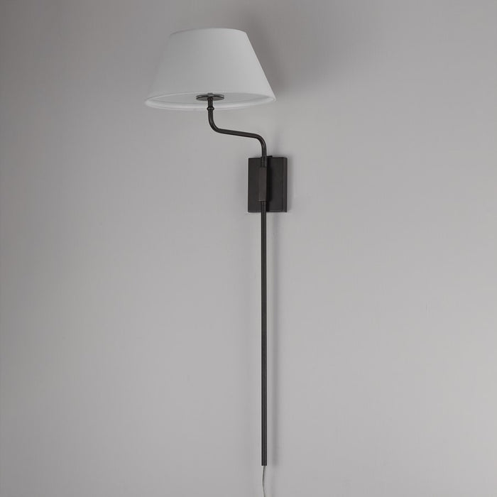 Maxim Lighting Dunbridge 1Lt 39.25" Wall Sconce, Olive Wht/Bronze