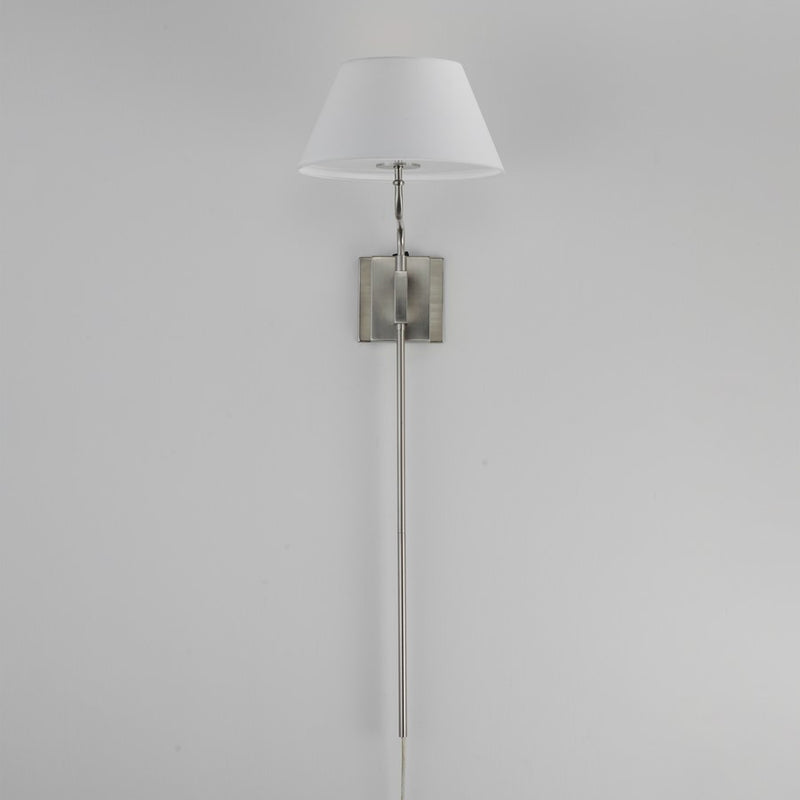 Maxim Lighting Dunbridge 1Lt 39.25" Wall Sconce, Polished Nickel