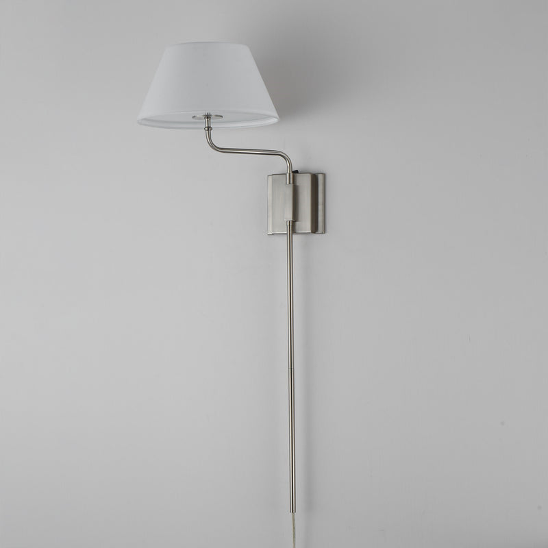 Maxim Lighting Dunbridge 1Lt 39.25" Wall Sconce, Polished Nickel