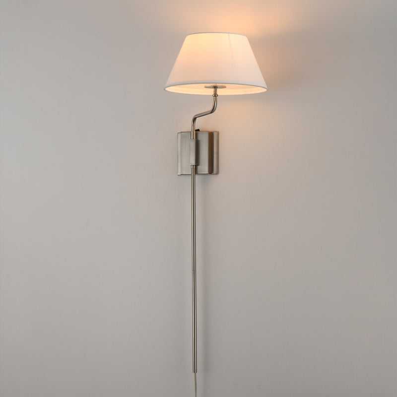 Maxim Lighting Dunbridge 1Lt 39.25" Wall Sconce, Polished Nickel