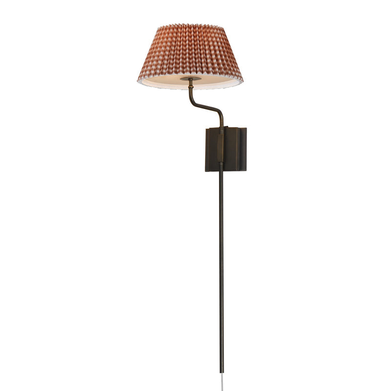 Maxim Lighting Dunbridge 1Lt 39.25" Wall Sconce, Beige/Bronze