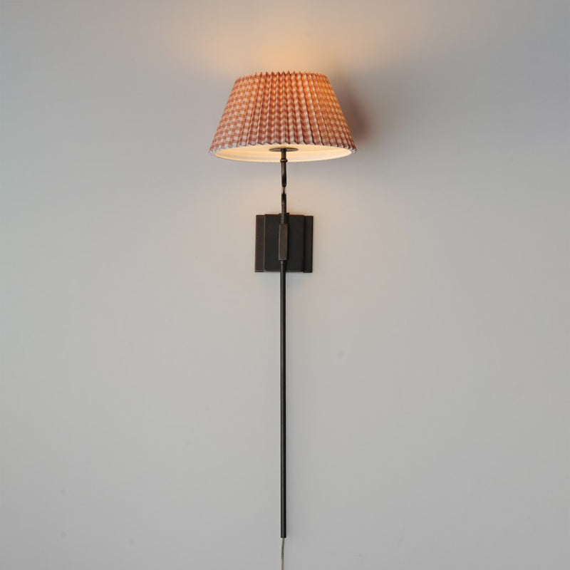 Maxim Lighting Dunbridge 1Lt 39.25" Wall Sconce, Beige/Bronze