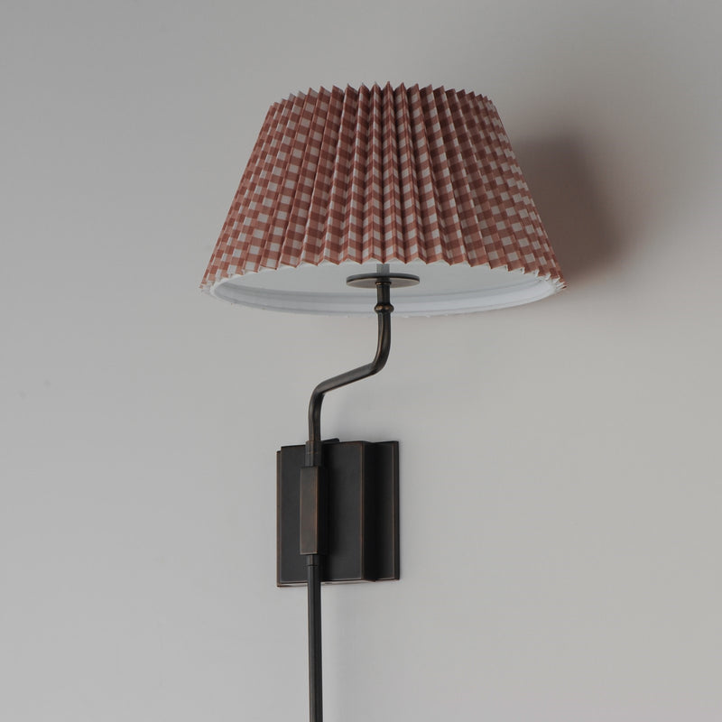Maxim Lighting Dunbridge 1Lt 39.25" Wall Sconce, Beige/Bronze
