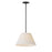 Maxim Lighting Dunbridge 1Lt 9" Single Pendant, Wht/Antique Bronze - 18411OFANB