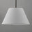 Maxim Lighting Dunbridge 1Lt 9" Single Pendant, Wht/Antique Bronze