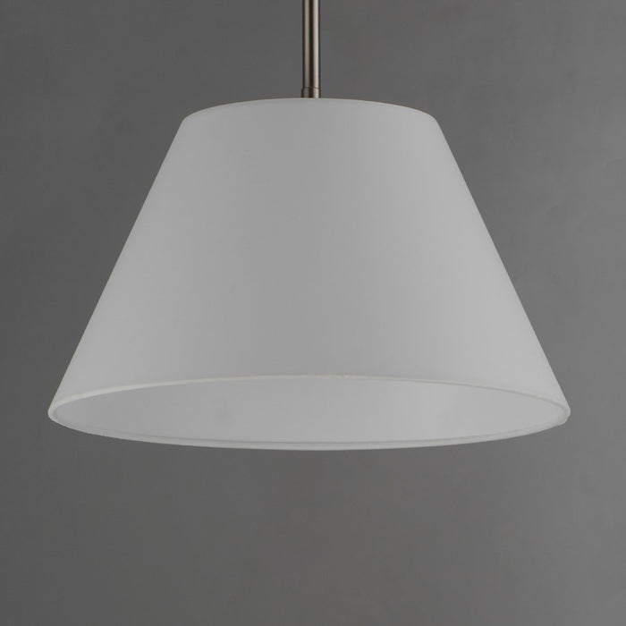 Maxim Lighting Dunbridge 1 Light 9" Single Pendant, Polished Nickel