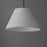 Maxim Lighting Dunbridge 1Lt 9" Single Pendant, Wht/Weathered Brs