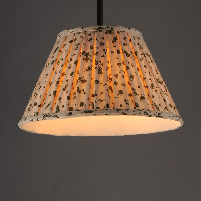 Maxim Lighting Dunbridge 1Lt 9" Single Pendant, Olive Wht/Bronze