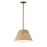 Maxim Lighting Dunbridge 1Lt 9" Single Pendant, Olive Wht/Brs - 18411OWWBR