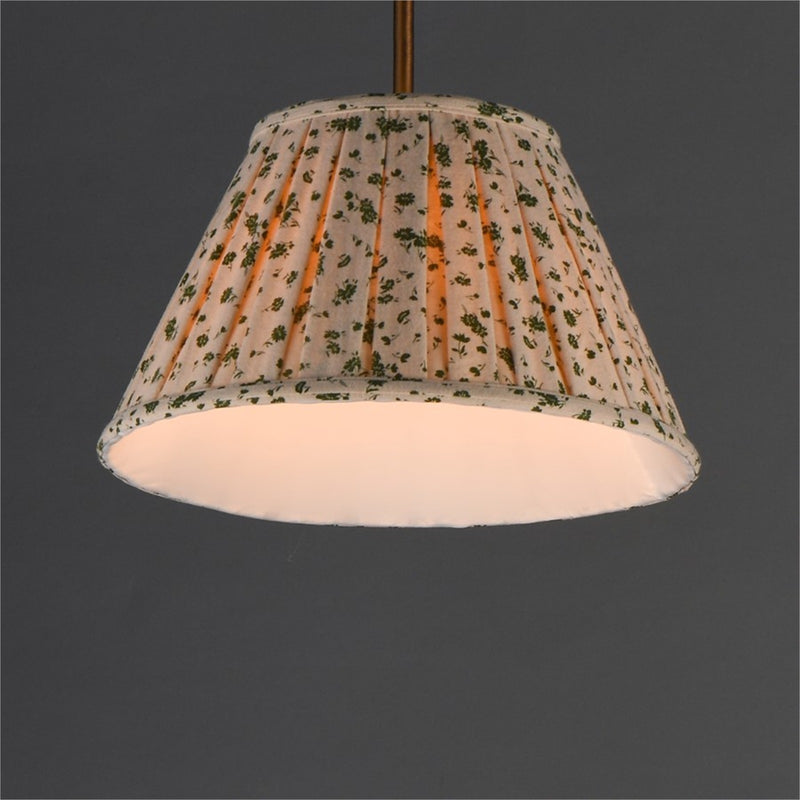Maxim Lighting Dunbridge 1Lt 9" Single Pendant, Olive Wht/Brs
