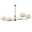 Maxim Lighting Dunbridge 4Lt 11" Linear Pendant, Wht/Antique Bronze - 18414OFANB