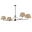 Maxim Lighting Dunbridge 4Lt 11" Linear Pendant, Antique Bronze - 18414OWANB