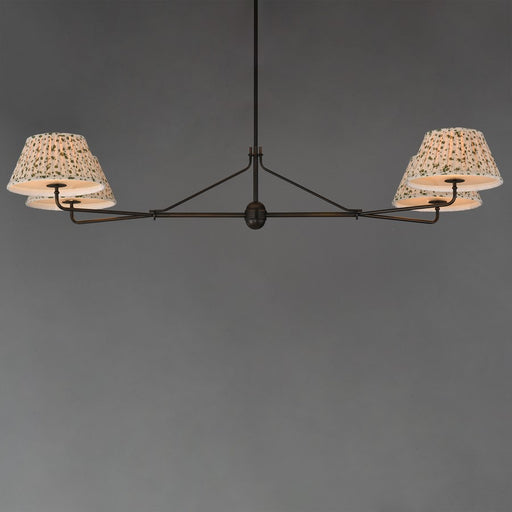 Maxim Lighting Dunbridge 4Lt 11" Linear Pendant, Antique Bronze