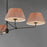 Maxim Lighting Dunbridge 4Lt 11" Linear Pendant, Beige/Bronze