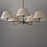 Maxim Lighting Dunbridge 5Lt 10.75" Chandelier, Blue Wht/Brs