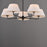Maxim Lighting Dunbridge 5 Light 10.75" Chandelier, Antique Bronze