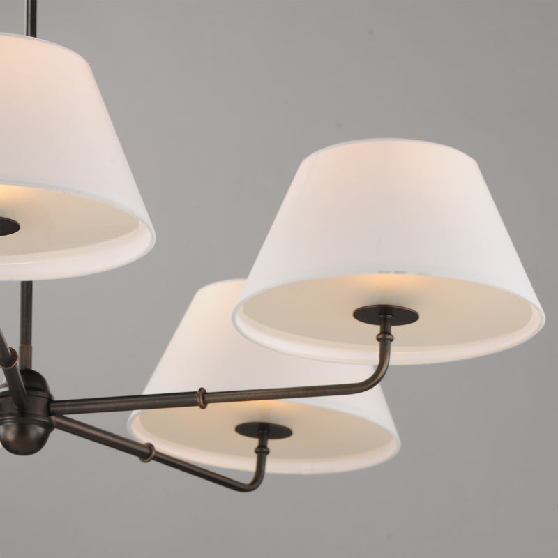 Maxim Lighting Dunbridge 5 Light 10.75" Chandelier, Antique Bronze