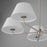 Maxim Lighting Dunbridge 5 Light 10.75" Chandelier, Polished Nickel
