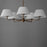 Maxim Lighting Dunbridge 5Lt 10.75" Chandelier, Weathered Brass