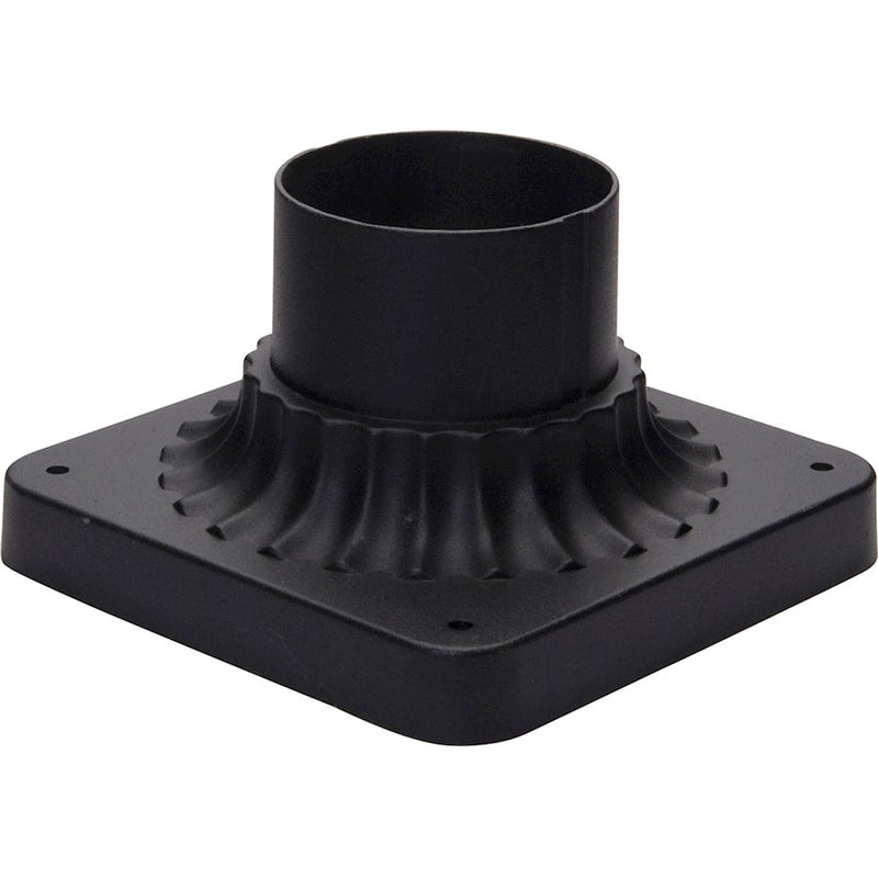 Maxim Lighting Cast Pier Mount Black