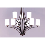 Maxim Lighting Deven 9-Light Chandelier in Oil Rubbed Bronze