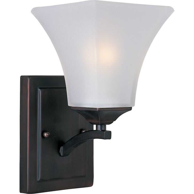 Maxim Aurora 1-Light Wall Sconce Oil Rubbed Bronze