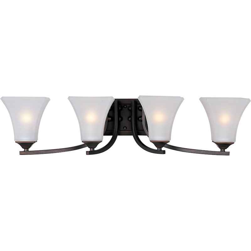 Maxim Aurora 4-Light Bath Vanity Oil Rubbed Bronze