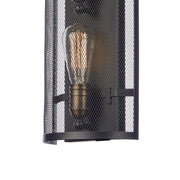 Maxim Lighting 18' x 7.75' Palladium 2 Lt Wall Sconce, Black/Brass