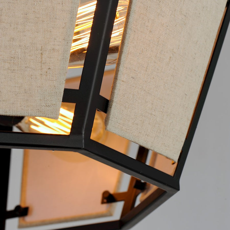 Maxim Lighting Montauk 4-Light Chandelier, Black