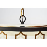 Maxim Lighting Crest 3-LT Semi-Flush Mount/Pendant, Bronze/Brass