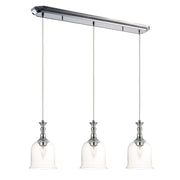 Maxim Lighting Centennial 3-Light Pendant, Polished Nickel