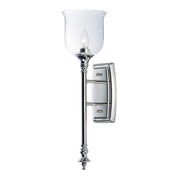 Maxim Lighting Centennial 1-Light Wall Sconce, Polished Nickel