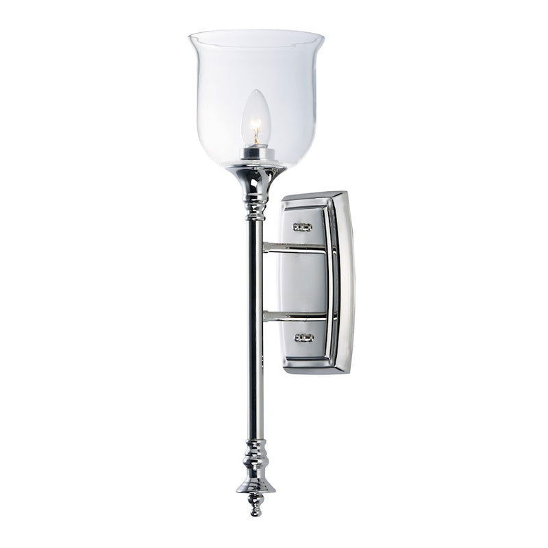 Maxim Lighting Centennial 1-Light Wall Sconce, Polished Nickel