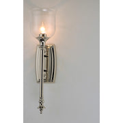 Maxim Lighting Centennial 1-Light Wall Sconce, Polished Nickel