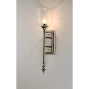 Maxim Lighting Centennial 1-Light Wall Sconce, Polished Nickel