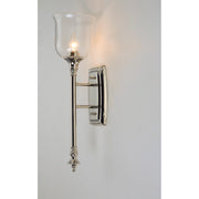Maxim Lighting Centennial 1-Light Wall Sconce, Polished Nickel