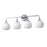 Maxim Lighting Neve 4 Light Bath Vanity, Polished Chrome/Marble - 21224MRPC