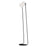 Maxim Lighting Dottie 1 Light Floor Lamp, Black/White