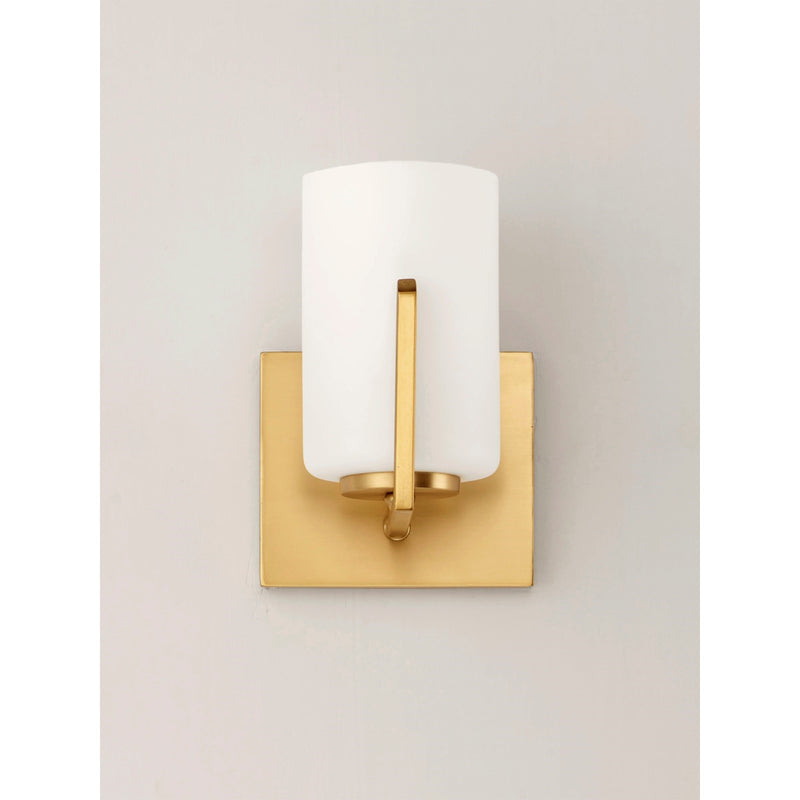 Maxim Lighting Dart 1-Light Wall Sconce, Satin Brass