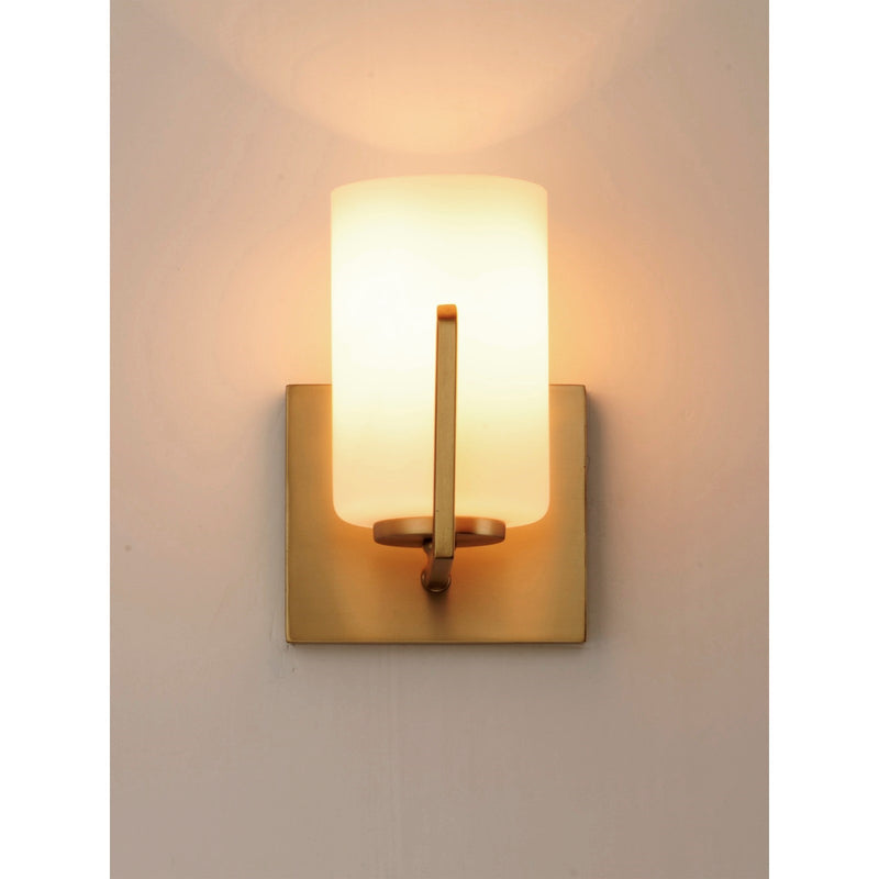 Maxim Lighting Dart 1-Light Wall Sconce, Satin Brass