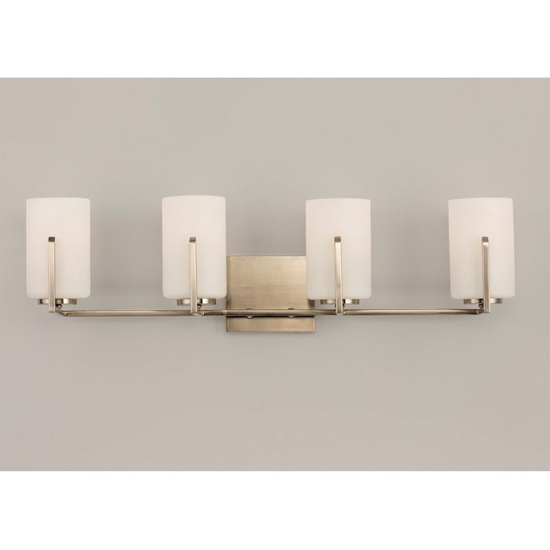 Maxim Lighting Dart 4-Light Bath Vanity, Satin Nickel